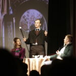 19.03.2017 Kielce. Sztuka "Ecce Homo" w sali teatralnej kościoła św. Jadwigi Królowej. / Jarosław Kubalski / Radio Kielce