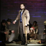 19.03.2017 Kielce. Sztuka "Ecce Homo" w sali teatralnej kościoła św. Jadwigi Królowej. / Jarosław Kubalski / Radio Kielce