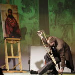 19.03.2017 Kielce. Sztuka "Ecce Homo" w sali teatralnej kościoła św. Jadwigi Królowej. / Jarosław Kubalski / Radio Kielce