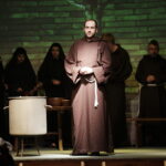 19.03.2017 Kielce. Sztuka "Ecce Homo" w sali teatralnej kościoła św. Jadwigi Królowej. / Jarosław Kubalski / Radio Kielce