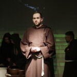 19.03.2017 Kielce. Sztuka "Ecce Homo" w sali teatralnej kościoła św. Jadwigi Królowej. / Jarosław Kubalski / Radio Kielce