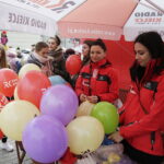 21.03.2017 Kielce. "Obudź w sobie wiosnę". Dzieci, Marzanny i pierwszy dzień wiosny. / Jarosław Kubalski / Radio Kielce