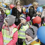 21.03.2017 Kielce. "Obudź w sobie wiosnę". Dzieci, Marzanny i pierwszy dzień wiosny. / Jarosław Kubalski / Radio Kielce