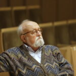 24.03.2017 Kielce. Krzysztof Penderecki podczas próby w Filharmonii Świętokrzyskiej. / Jarosław Kubalski / Radio Kielce