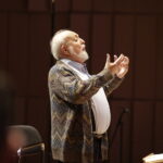 24.03.2017 Kielce. Krzysztof Penderecki podczas próby w Filharmonii Świętokrzyskiej. / Jarosław Kubalski / Radio Kielce