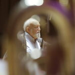 24.03.2017 Kielce. Krzysztof Penderecki podczas próby w Filharmonii Świętokrzyskiej. / Jarosław Kubalski / Radio Kielce