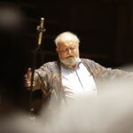 24.03.2017 Kielce. Krzysztof Penderecki podczas próby w Filharmonii Świętokrzyskiej. / Jarosław Kubalski / Radio Kielce