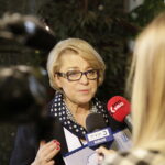 24.03.2017 Kielce. Okręgowy zjazd pielęgniarek. Zofia Małas, prezes Naczelnej Rady Pielęgniarek i Położnych w Polsce. / Jarosław Kubalski / Radio Kielce