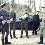 25.03.2017 Kielce. Plan zdjęciowy do filmu o Zbigniewie Kruszelnickim ps. "Wilk". / Jarosław Kubalski / Radio Kielce