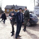 25.03.2017 Kielce. Plan zdjęciowy do filmu o Zbigniewie Kruszelnickim ps. "Wilk". / Jarosław Kubalski / Radio Kielce