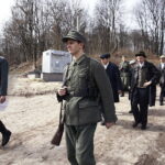 25.03.2017 Kielce. Plan zdjęciowy do filmu o Zbigniewie Kruszelnickim ps. "Wilk". / Jarosław Kubalski / Radio Kielce