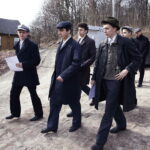 25.03.2017 Kielce. Plan zdjęciowy do filmu o Zbigniewie Kruszelnickim ps. "Wilk". / Jarosław Kubalski / Radio Kielce