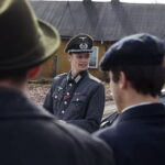 25.03.2017 Kielce. Plan zdjęciowy do filmu o Zbigniewie Kruszelnickim ps. "Wilk". / Jarosław Kubalski / Radio Kielce