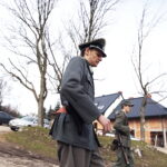 25.03.2017 Kielce. Plan zdjęciowy do filmu o Zbigniewie Kruszelnickim ps. "Wilk". / Jarosław Kubalski / Radio Kielce