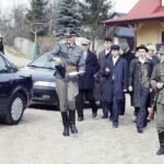 25.03.2017 Kielce. Plan zdjęciowy do filmu o Zbigniewie Kruszelnickim ps. "Wilk". / Jarosław Kubalski / Radio Kielce