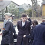 25.03.2017 Kielce. Plan zdjęciowy do filmu o Zbigniewie Kruszelnickim ps. "Wilk". / Jarosław Kubalski / Radio Kielce