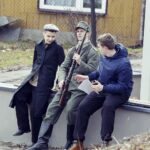 25.03.2017 Kielce. Plan zdjęciowy do filmu o Zbigniewie Kruszelnickim ps. "Wilk". / Jarosław Kubalski / Radio Kielce