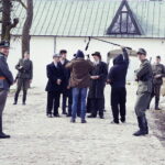 25.03.2017 Kielce. Plan zdjęciowy do filmu o Zbigniewie Kruszelnickim ps. "Wilk". / Jarosław Kubalski / Radio Kielce