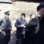 25.03.2017 Radoszyce. Plan zdjęciowy do filmu o Zbigniewie Kruszelnickim ps. "Wilk". / Jarosław Kubalski / Radio Kielce