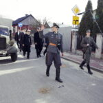 25.03.2017 Radoszyce. Plan zdjęciowy do filmu o Zbigniewie Kruszelnickim ps. "Wilk". / Jarosław Kubalski / Radio Kielce