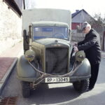 25.03.2017 Radoszyce. Plan zdjęciowy do filmu o Zbigniewie Kruszelnickim ps. "Wilk". / Jarosław Kubalski / Radio Kielce