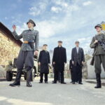 25.03.2017 Radoszyce. Plan zdjęciowy do filmu o Zbigniewie Kruszelnickim ps. "Wilk". / Jarosław Kubalski / Radio Kielce