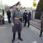 25.03.2017 Radoszyce. Plan zdjęciowy do filmu o Zbigniewie Kruszelnickim ps. "Wilk". / Jarosław Kubalski / Radio Kielce