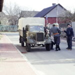 25.03.2017 Radoszyce. Plan zdjęciowy do filmu o Zbigniewie Kruszelnickim ps. "Wilk". / Jarosław Kubalski / Radio Kielce