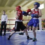 26.03.2017 Kielce. Boks. Mistrzostwa okręgu w klubie Rushh Kielce. / Jarosław Kubalski / Radio Kielce