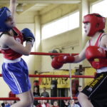 26.03.2017 Kielce. Boks. Mistrzostwa okręgu w klubie Rushh Kielce. / Jarosław Kubalski / Radio Kielce