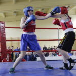 26.03.2017 Kielce. Boks. Mistrzostwa okręgu w klubie Rushh Kielce. / Jarosław Kubalski / Radio Kielce