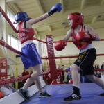 26.03.2017 Kielce. Boks. Mistrzostwa okręgu w klubie Rushh Kielce. / Radio Kielce