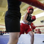 26.03.2017 Kielce. Boks. Mistrzostwa okręgu w klubie Rushh Kielce. / Radio Kielce