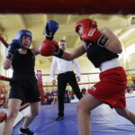 26.03.2017 Kielce. Boks. Mistrzostwa okręgu w klubie Rushh Kielce. / Radio Kielce