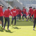 26.03.2017 Kielce. Trening reprezentacji Polski U21 w piłce nożnej. / Jarosław Kubalski / Radio Kielce