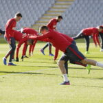 26.03.2017 Kielce. Trening reprezentacji Polski U21 w piłce nożnej. / Jarosław Kubalski / Radio Kielce