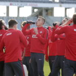 26.03.2017 Kielce. Trening reprezentacji Polski U21 w piłce nożnej. / Jarosław Kubalski / Radio Kielce