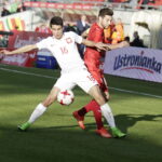 27.03.2017 Kielce. Mecz towarzyski  U21 Polska - Czechy. / Jarosław Kubalski / Radio Kielce