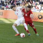 27.03.2017 Kielce. Mecz towarzyski  U21 Polska - Czechy. / Jarosław Kubalski / Radio Kielce