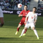 27.03.2017 Kielce. Mecz towarzyski  U21 Polska - Czechy. / Jarosław Kubalski / Radio Kielce