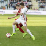 27.03.2017 Kielce. Mecz towarzyski  U21 Polska - Czechy. / Jarosław Kubalski / Radio Kielce