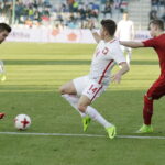 27.03.2017 Kielce. Mecz towarzyski  U21 Polska - Czechy. / Jarosław Kubalski / Radio Kielce