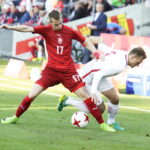 27.03.2017 Kielce. Mecz towarzyski  U21 Polska - Czechy. / Jarosław Kubalski / Radio Kielce