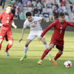 27.03.2017 Kielce. Mecz towarzyski  U21 Polska - Czechy. / Jarosław Kubalski / Radio Kielce