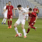 27.03.2017 Kielce. Mecz towarzyski  U21 Polska - Czechy. / Jarosław Kubalski / Radio Kielce