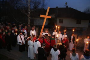 31.03.2017 Masłów. Droga Krzyżowa. / Jarosław Kubalski / Radio Kielce