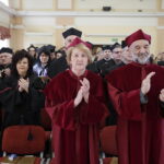 24.03.2017 Kielce. Profesor Zoltan Kovecses otrzymuje tytuł doktora honoris causa UJK. / Jarosław Kubalski / Radio Kielce