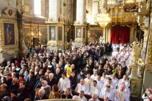 25.03.2017 Sandomierz. Uroczysta inauguracja III Synodu Diecezji Sandomierskiej / Grażyna Szlęzak - Wójcik / Radio Kielce