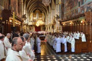 25.03.2017 Sandomierz. Uroczysta inauguracja III Synodu Diecezji Sandomierskiej / Grażyna Szlęzak - Wójcik / Radio Kielce