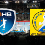 Loga Montpellier i Vive Tauron. Logo / Radio Kielce